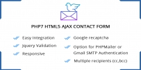 限免 PHP7 HTML5 Ajax 联系人表单